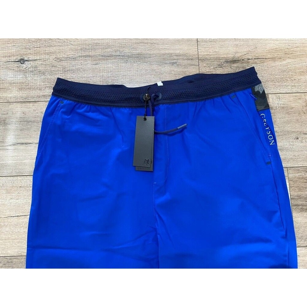 Greyson Air NightWolf Mens L Joggers Flyweight Mojave Blue Polyester Pants - Picture 2 of 11